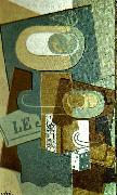 Juan Gris, stilleben med tarning